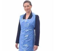 HOT BARGAINS Disposable Plastic Aprons For adults Blue Size 70 X 120cm, 10Microns (300)