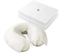 HOT BARGAINS Face Cradle Covers, 100 Pack Disposable Massage Face Rest Covers, 30x40cm