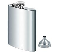 HOT BARGAINS Hip Flask 10oz / 300ml Stainless Steel with Funnel Pocket Whiskey Flask with Handy for Climbing Camping Bar Party for Men Women