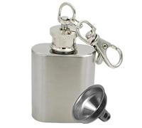 HOT BARGAINS Large Hip Flask 1oz / 30ml Stainless Steel with Funnel Pocket Whiskey Flask with Handy for Climbing Camping Bar Party for Men Women