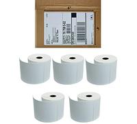 HOT BARGAINS Thermal Labels, 4 x 6 inch, 2500 Labels on 5 Rolls for Zebra Printers