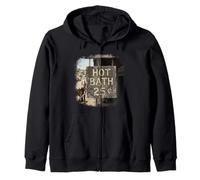 Hot Bath Old West Zip Hoodie