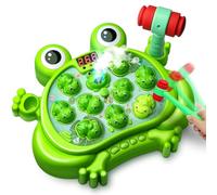Hot Bee Toy for 2 3 4 5 Years Old Kids Toys Age 3-4 Boy Girl Early Learning Toys Whack a Frog Game for Toddler Pounding Toys Birthday Gift for Kids Age 2-3 Baby Early Developmental Toy Interactive Toy