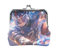 Hot Blue Handsome Football Player Fashion Women's Small Leather Coin Purse Portable Mini Purse Wallet for Woman Girl bolsas para monedas de