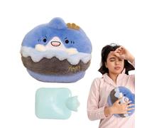Hot Bottle Water Bag | Cartoon Plush Warm Water Bag - Removable Washable Stuffed Animals Hot Water Pack 500ml for Women Men Hands Feet, Winter Outdoor