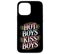 Hot Boys Kiss Boys Queer Pride LGBTQ+ - Case for iPhone 13 Pro Max