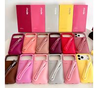 Hot Brand Lemontini Phone Case for IPhone 11 12 13 14 15 16 Pro Max Plus 17 Air Makeup Lip Gloss Silicone Cover with Lip Glaze Berry