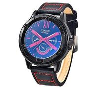 Hot Brand Watches Mens Leather Calendar Quartz Wrist Watch Masculino Reloj Hombre Men's Watch
