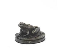 Hot Cast Solid Bronze Frog