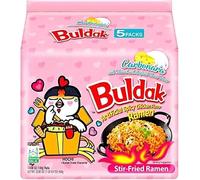 Hot Chicken Carbo Flavour Buldak Ramen Noodles Carbonara 130g Pack of 5