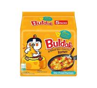 Hot Chicken Cheese Flavour Instant Noodles (Pack of 40 x 140g) | Korean Spicy Ramen with Creamy Cheese Twist | Ready in Minutes | Authentic Korean Experience | Halal Certified