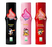 Hot Chicken Flavour Hot Chili Sauce 165ml (Assorted 3 Flavours) - Korean Style Spicy Sauce Variety Pack - Original, Carbonara & Extremely Spicy
