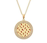 Hot Chili Peppers Colorful Dotted Diamond Necklace Cute Pendant Necklace | Jewelry Gifts