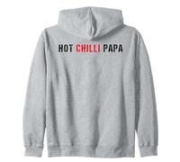 Hot Chilli Papa Best Dad Ever Father's Day Rockin' Daddy Zip Hoodie