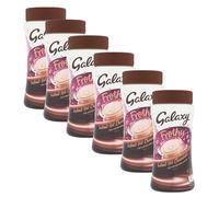 Hot Chocolate Bundle Pack with Galaxy Frothy Instant Hot Chocolate 275g - 6 Pack | Just Add Hot Milk or Water, Cocoa Powder Drink with Milk Chocolate, Sugars & Sweetener.