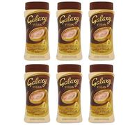 Hot Chocolate Bundle Pack with Galaxy Vegan Instant Silky & Smooth Drink Jar 250g - 6 Pack | Just Add Water, Suitable for Vegans & Vegetarians.