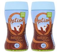 Hot Chocolate Bundle with Options Belgian Hot Chocolate Drink 220g - 2 Pack | Instant Hot Chocolate Drink with Sugars & Sweetener, Suitable For Vegetarians.