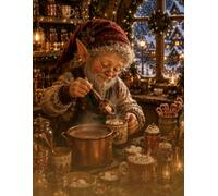 Hot Chocolate Christmas Notebook - Cozy Elf Lined Journal for Holiday Writing: A Charming Cocoa Maker Illustration Inspired by Warm Drinks and Cozy Winter Moments