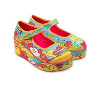 Hot Chocolate Design Chocolaticas Love On The Road Women's Mary Jane Platform Multicoloured HCD 38