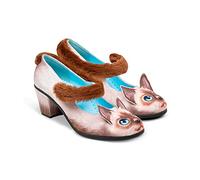 Hot Chocolate Design Chocolaticas Mid Heels Siamese Cat Women's Mary Jane Pump Multicoloured HCD 38
