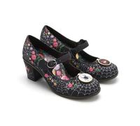 Hot Chocolate Design Chocolaticas Mid Heels Women's Mary Jane Pumps | Block Heel Design, Vegan Faux-Leather Upper, Padded Footbed, Buckle Closure, Occasion Pumps for Women