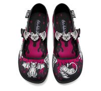 Hot Chocolate Design Chocolaticas The Gargoyle Cats Women's Mary Jane Flat Multicoloured HCD 37
