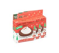 Hot Chocolate Disc With Mallow Topper - Santa - Pack Of 3 - Simply Stir Into Hot Milk To Make A Delicious, Warming Drink With A Floating Santa Mallow Topper.