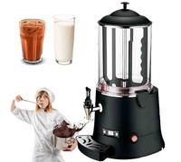 Hot Chocolate Dispenser 5L/10L, Electric Chocolate Melting Machine 400W, for Heating Chocolate Coffee Milktea Juice, Commercial Use