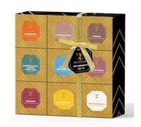 Hot Chocolate Gift Set - 9Pk Christmas Hot Chocolate Gifts With Mini Marshmallows, Candy, Cookies |Christmas Gifts For Couples, Girls, Xmas Gifts For Women, Christmas Eve Box Fillers For Adults, Kids