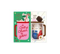 Hot chocolate gift set MoMe Choc-o-lait Original XMAS (4 sticks + mug)