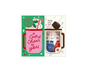 Hot chocolate gift set MoMe Choc-o-lait Original XMAS (4 sticks + mug)