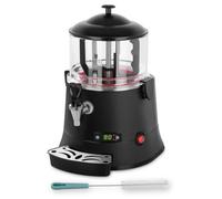 Hot Chocolate Machine 5 Litres LED Display - Hot Chocolate Dispensers by Royal Catering Black
