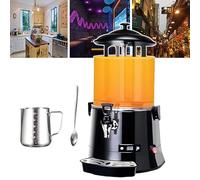 Hot Chocolate Maker - 5l / 10l Commercial Hot Chocolate Dispenser Warmer, 30~90℃ Adjustable, with Wax Melting Cup 550ml + Stirring Spoon, Ideal for Heating Chocolate, Coffee, Milk, Tea,5L