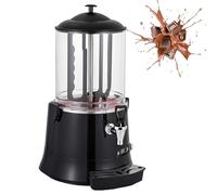Hot Chocolate Maker Machine - 5L/10L Commercial Dispenser, Electric Heating & Mixing Maker with Temperature Control 86-194℉ for Coffee, Milk, Tea