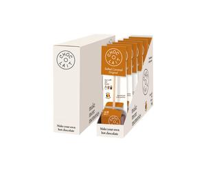 Hot chocolate MoMe Choc-o-lait Spoon+ Double Salted Caramel, 6 x 35 g