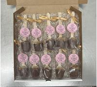 Hot Chocolate on a Spoon (Pack of 10) (Belgian Milk Chocolate with Fudge)