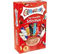 Hot Chocolate Sachets 8 Drinks 200g (Pack Of 4) "A symphony Of Flavors" Tasty And Twisty Treat Gift Hamper, Easter,Christmas,Birthday