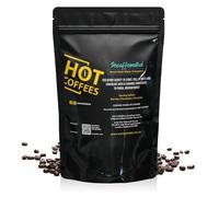 Hot Coffees Decaf Coffee Beans 200g - Brazil Swiss Water Processed - Single Origin Arabica - Medium Roast - Whole Coffee Beans - Ideal for Aero press, Espresso Machines