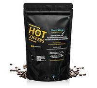 Hot Coffees House Blend Coffee Beans 200g - Brazilian & Indonesian - 90% Arabica, 10% Robusta - Medium Roast - Whole Coffee Beans - Ideal for Aero press, Espresso Machines