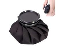 Hot Cold Bag - Ice, Pain Compress | Reusable Ice Pack, Soft Fabric Cold Pad, Leakproof Screw Top for Swelling, Tooth Pain, Injuries After Exercise or Care at Home
