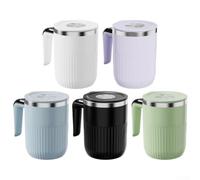 Hot Cold Drink Mixer 400ml with LED Screen(White707 Stirring Cup)