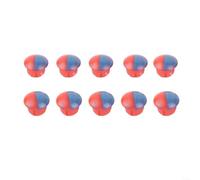 Hot Cold Faucet Indicator 10pcs Tap Handle Signs for 6.7mm Holes Kitchen Bathroom Mixer Red Blue Plastic Inserts(1)