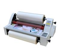 Hot Cold Roll Laminator Machine with Digital Control Panel, Coating Thickness 0.1mm-3mm for School, Office, Commercial Use
