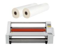 Hot Cold Roll Laminator with Electronic Temperature Control for School and Office Use
