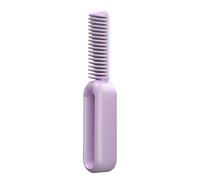 Hot Comb - 15W Hair Straightener, 2000mAh Hair Straightener Brush, Negative Ion Ceramic Styler, 9 Temp Gear 200°C, Portable Travel Mini Curling Iron, Anti Frizz Tool for Women, Home Accessories