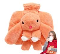 Hot Compress Bag, Plush Rabbit Blanket, Hot Water Bottle For Hands And Feet - Hot Water Pack - Removable 1500ml Foot Warmer For Wide Or Large Design