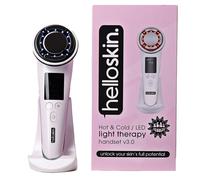 Hot & Cool Facial Massager with 4 LED Modes - Handheld Skincare Wand V3.0 for Face & Neck, Deep Cleanse, Pore Care, Gentle Vibration & Daily Beauty Routine