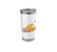 Hot Corner Baseball Slang Third Base Design Stainless Steel Insulated Tumbler