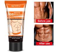 Hot Cream, Abs Extreme 4D Liposuction Body Slim Cream, Sweat Anti-Cellulite Slimming & Firming Six Pack Abdomen Muscle Build Cream, Fat Burning