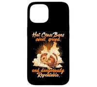 Hot Cross Buns Sweet Spiced and Dangerously Repeatable Case for iPhone 15